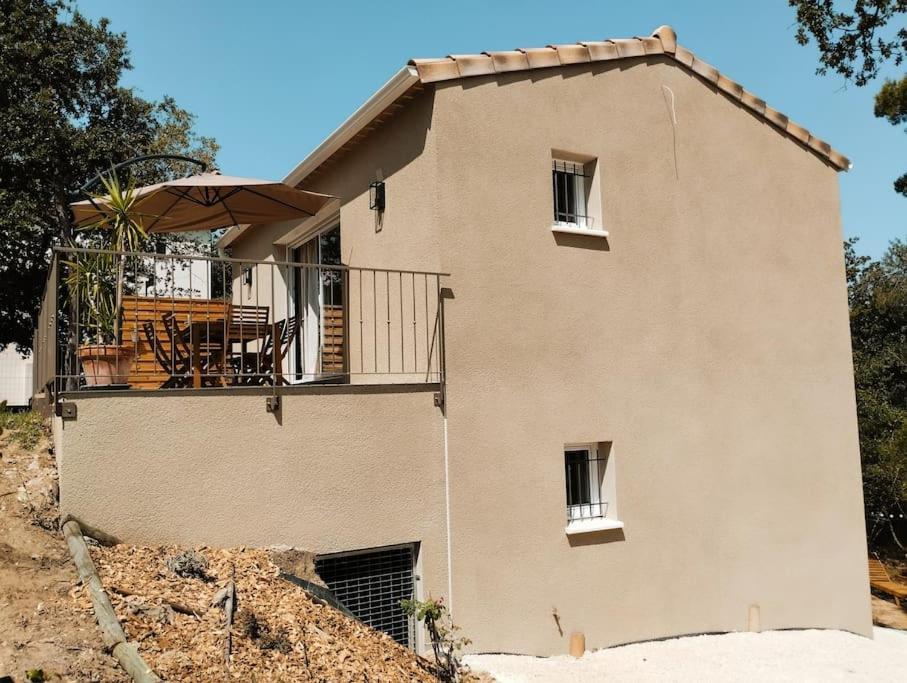 Charmante Maison Avec Jardin Aux Portes Des Gorges De L'Ardeche Saint-Julien-de-Peyrolas Dış mekan fotoğraf